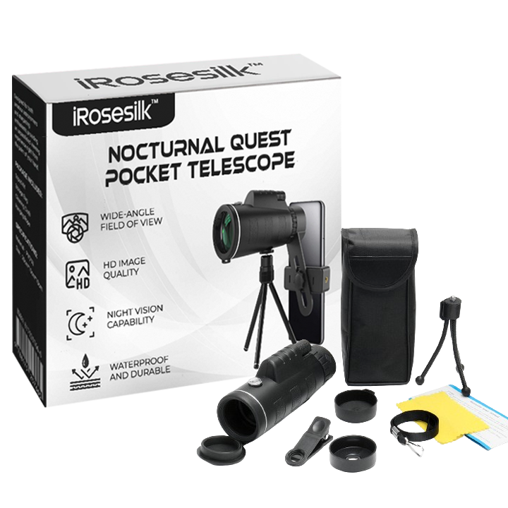 iRosesilk™ 4K Nocturnal Quest Pocket Telescope