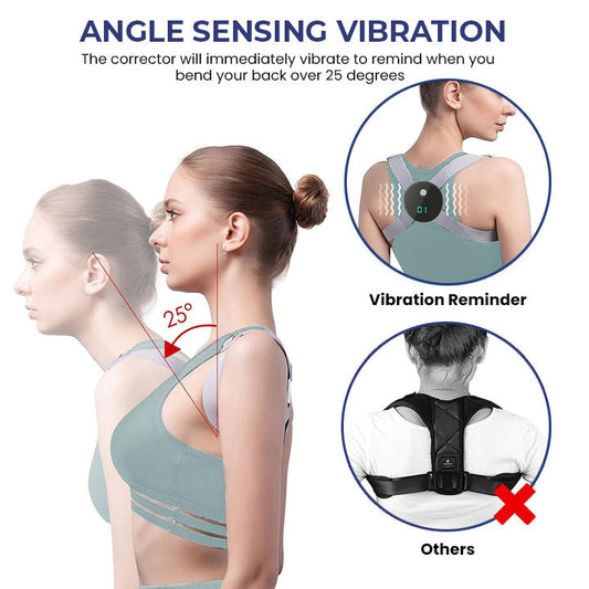iRosesilk™ Elite EMS Angle Sensing Posture Correction Device