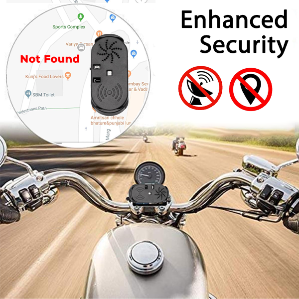 iRosesilk™ AI-Techology Motorcycle Signal Concealer Device